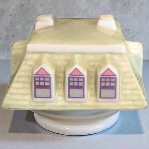 Lenox Spice Village Porcelain Jar LID ONLY Vintage Relish- Fits All Spice Jars